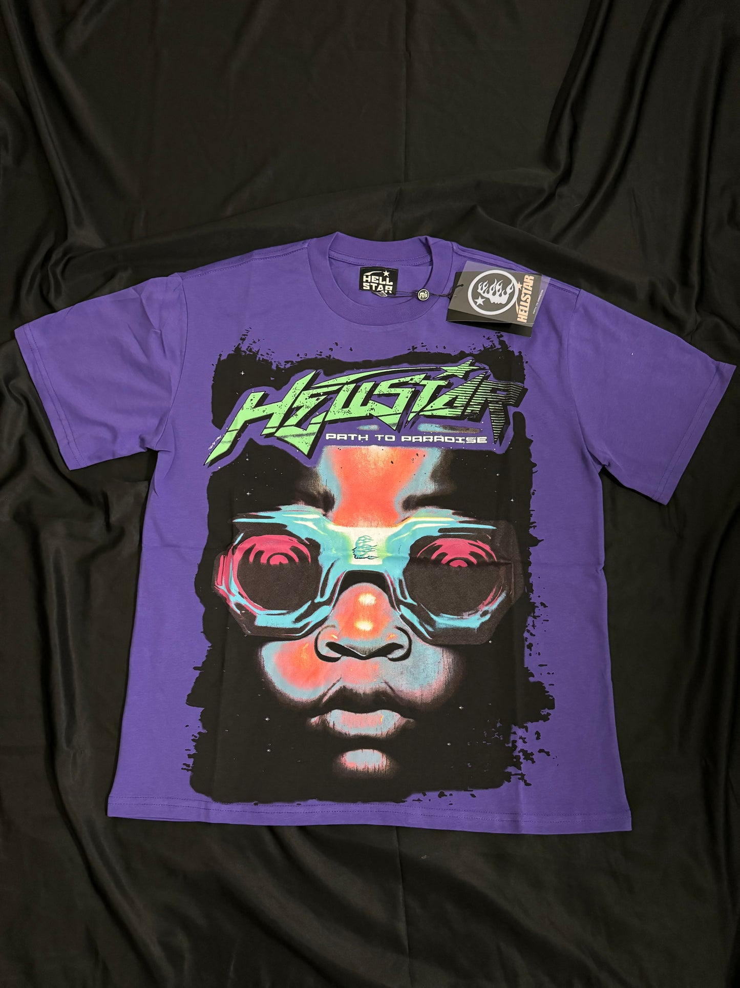 Hellstar Studios Goggles Purple           t-shirt